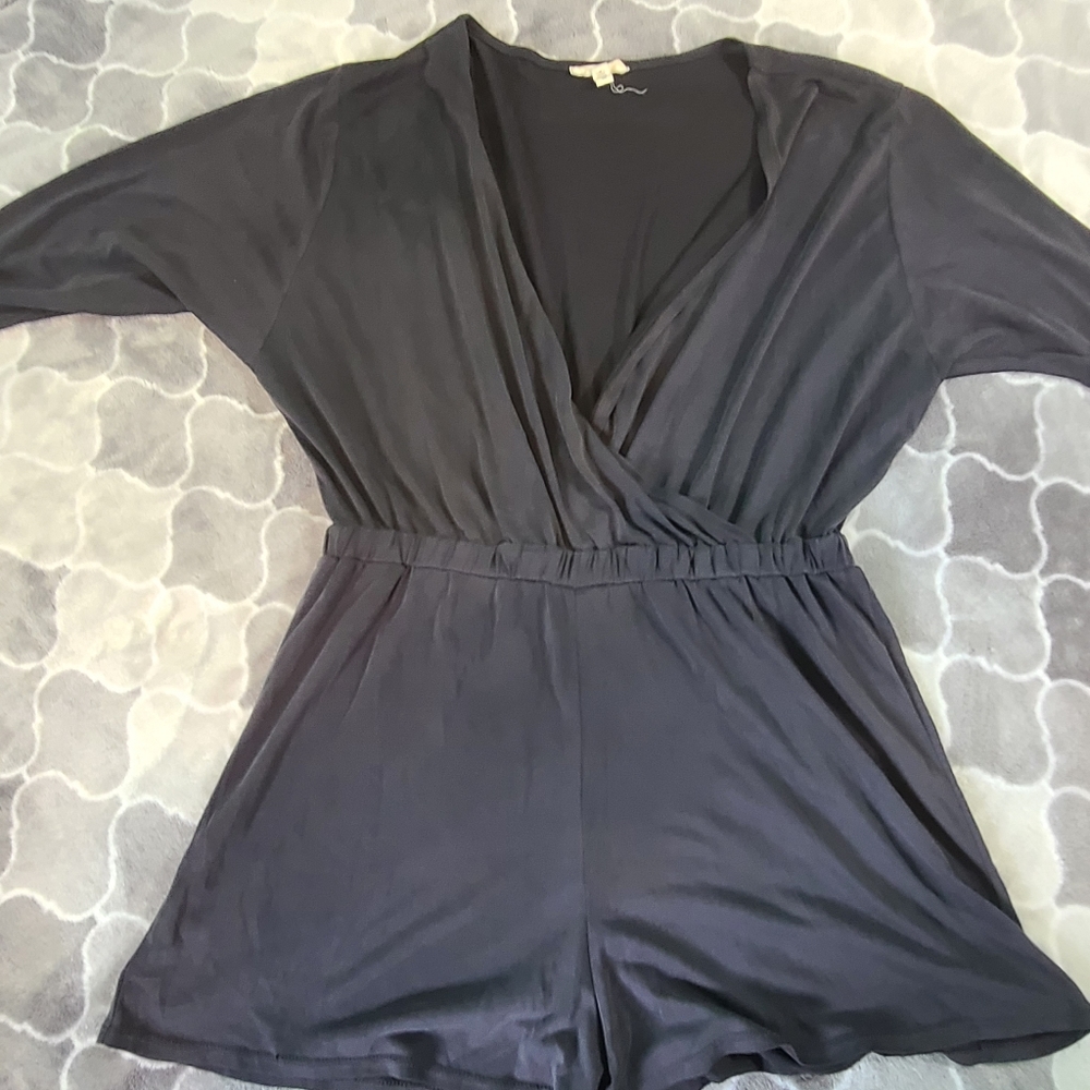 Silence + Noise Black Jumpsuit